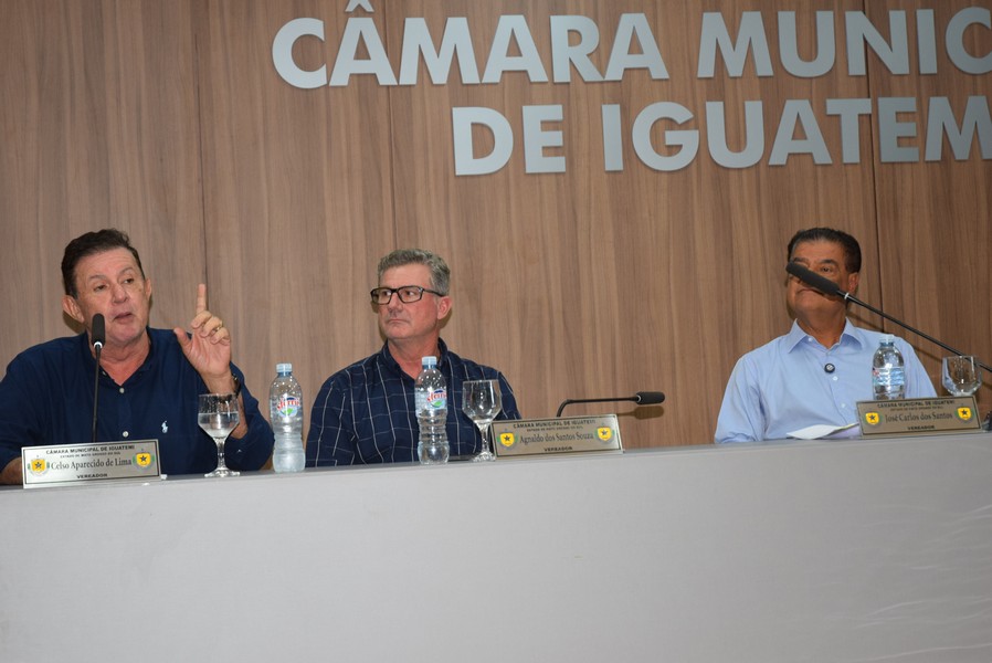 Iguatemi recebe o senador Nelsinho Trad para anunciar a liberação de emenda federal no valor de R$ 4,9 milhões para o Conisul