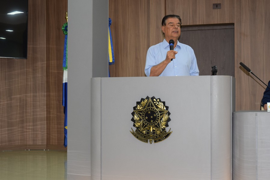 Iguatemi recebe o senador Nelsinho Trad para anunciar a liberação de emenda federal no valor de R$ 4,9 milhões para o Conisul