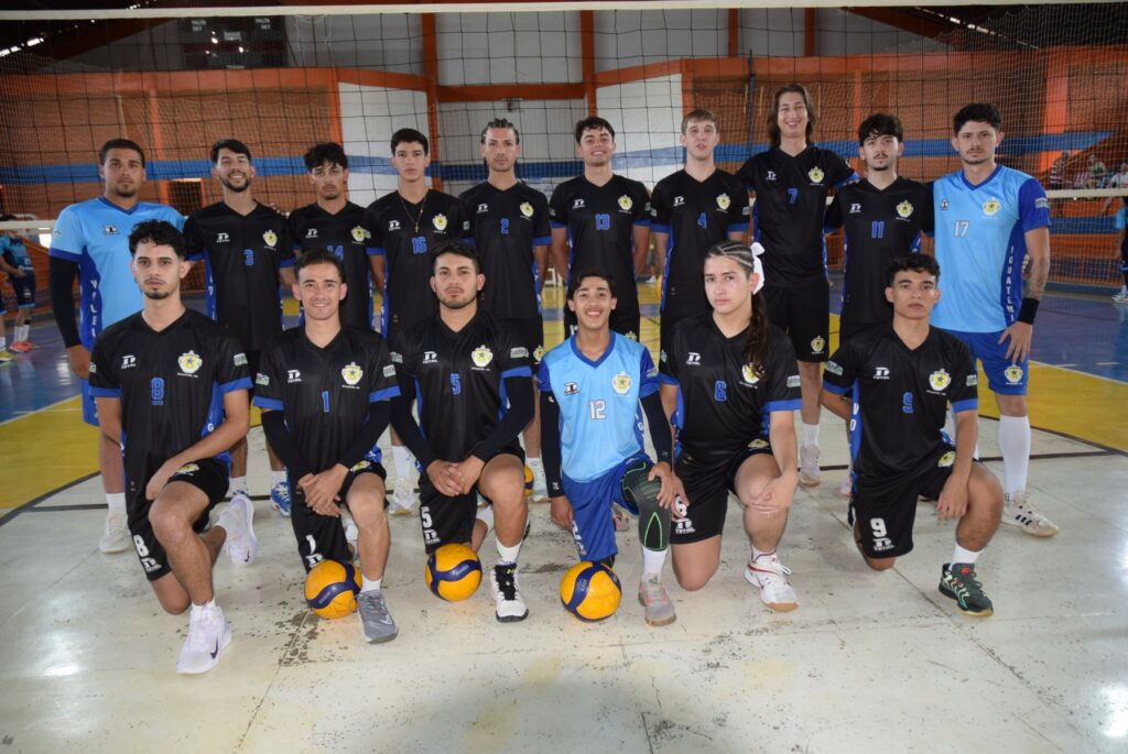 Equipes de Iguatemi se destacam na etapa do Cone Sul de vôlei masculino e feminino com 100% de aproveitamento