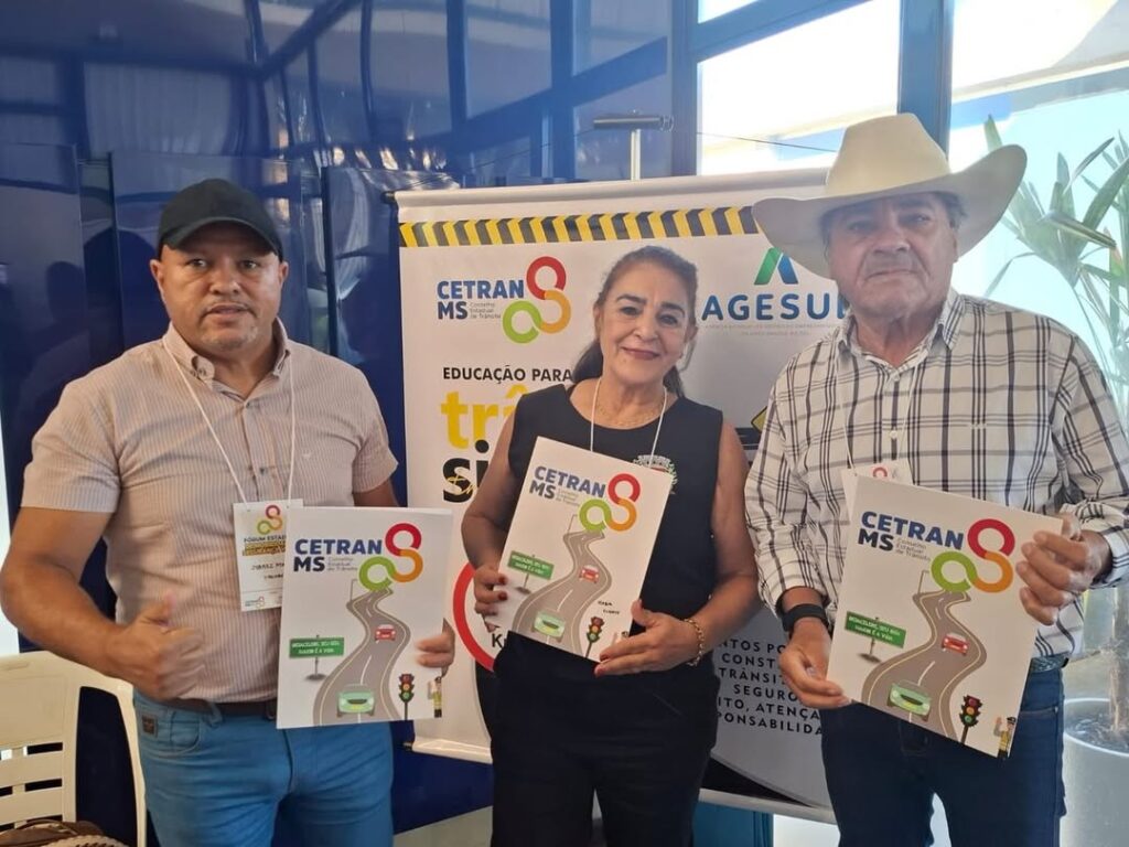 Prefeitura de Tacuru participa do Fórum Estadual de Mobilidade Viária, realizado pelo CETRAN-MS