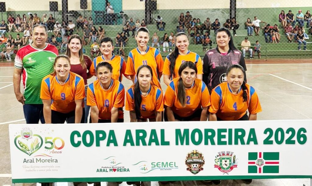 Com a presença da prefeita Dra. Elaine, Copa Aral Moreira 2026 teve abertura no sábado Com a presença da prefeita Dra. Elaine, Copa Aral Moreira 2026 teve abertura no sábado