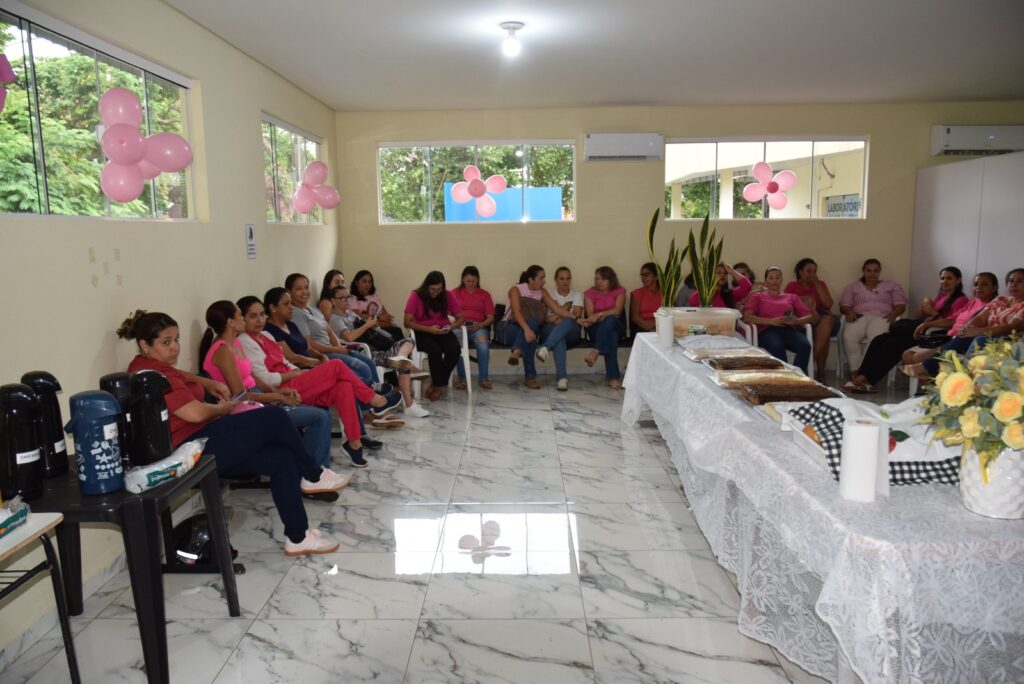 Secretaria de Saúde de Iguatemi promove café da tarde especial em homenagem ao Dia Internacional da Mulher