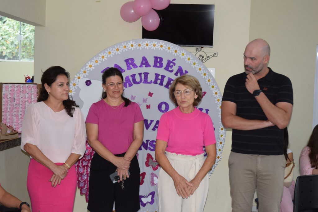 Secretaria de Saúde de Iguatemi promove café da tarde especial em homenagem ao Dia Internacional da Mulher