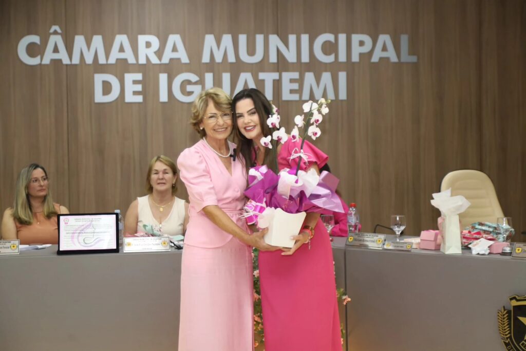 Deputada Mara Caseiro é homenageada pela Câmara de Iguatemi com o título de Cidadã Iguatemiense