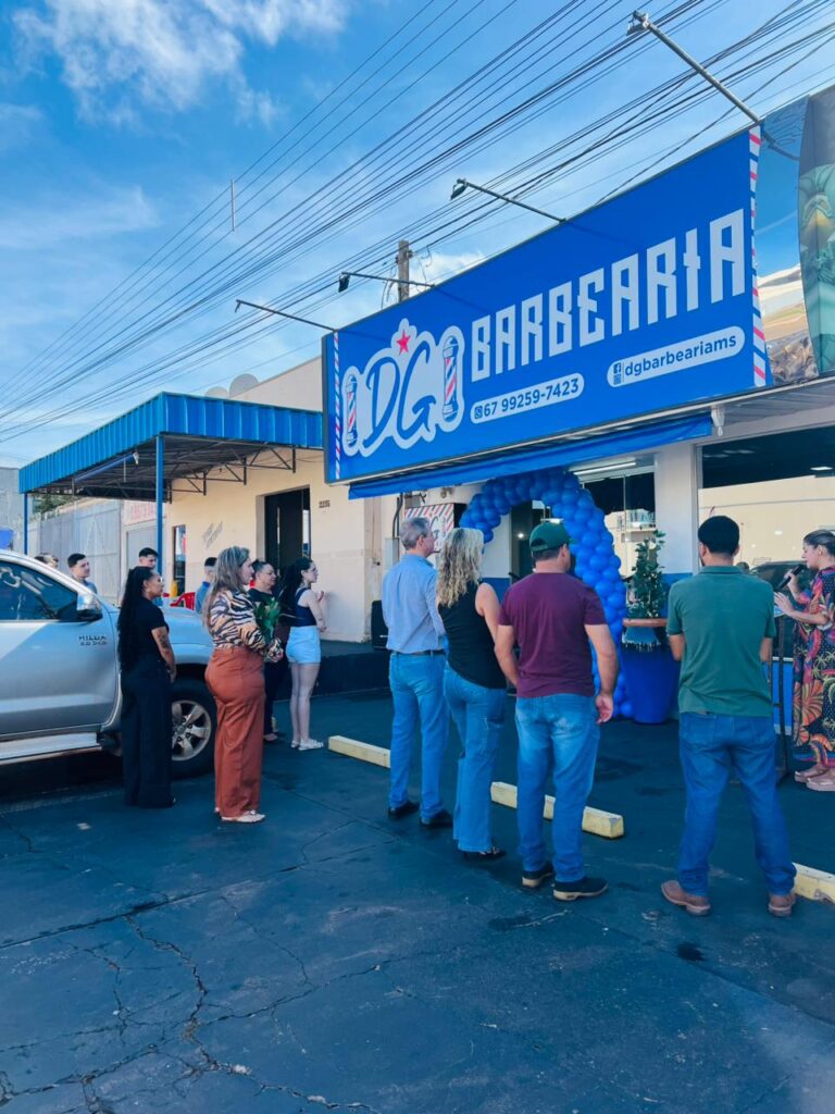 Barbearia DG é reinaugurada e simboliza força do empreendedorismo em Amambai