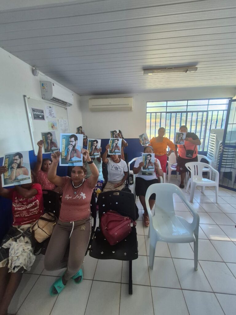 Secretaria de Sáude de Iguatemi promove dia especial com exames e roda de conversa com mulheres indígenas da Aldeia Pielyto Kuê