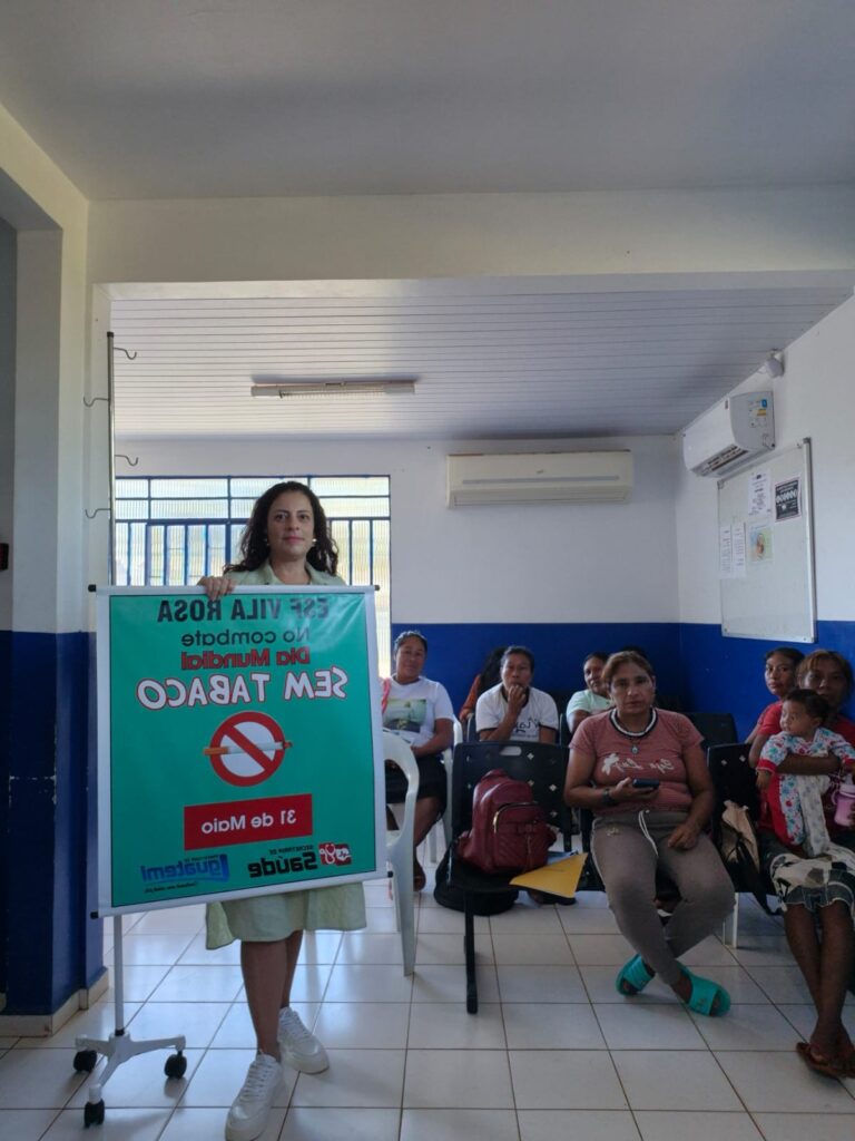 Secretaria de Sáude de Iguatemi promove dia especial com exames e roda de conversa com mulheres indígenas da Aldeia Pielyto Kuê