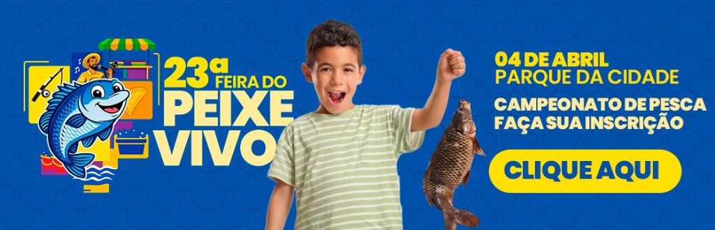 23ª Feira do Peixe Vivo de Amambai começa no dia 1º de abril com programação especial