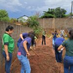Projeto Itaipu Parquetec realiza oficina de hortas em Sete Quedas (MS)