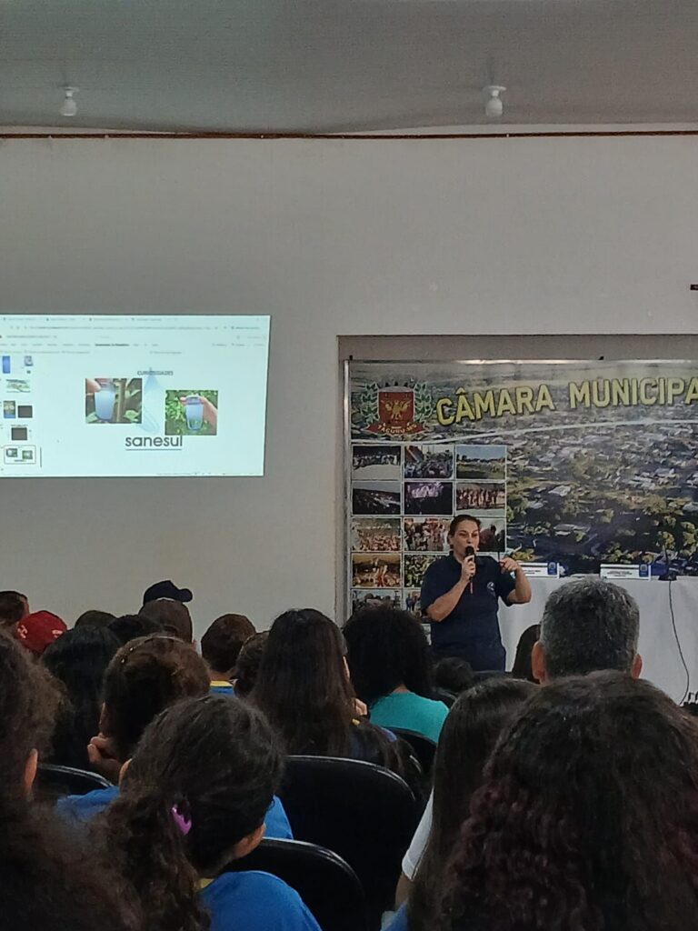 Tacuru promoveu ações de conscientização em alusão ao Dia Mundial da Água