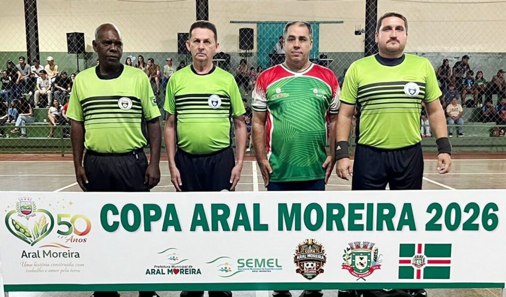 Com a presença da prefeita Dra. Elaine, Copa Aral Moreira 2026 teve abertura no sábado Com a presença da prefeita Dra. Elaine, Copa Aral Moreira 2026 teve abertura no sábado