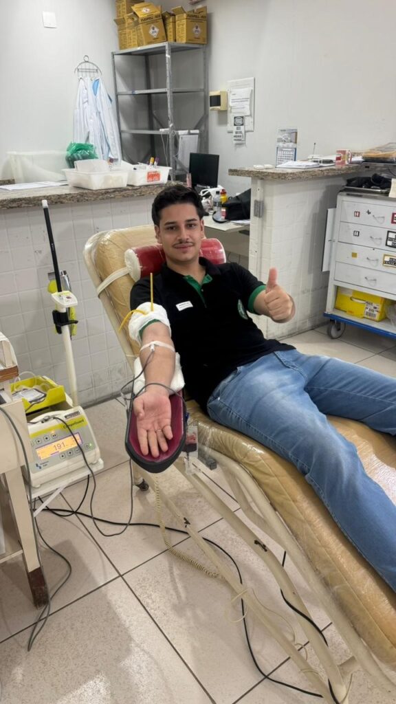 Caarapó: Nado Tozzi lança Projeto Doar e mobiliza voluntários para doação de sangue em Dourados