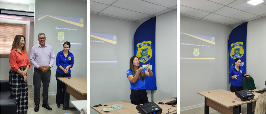 Visita técnica consolida integração entre Polícia Científica e Defensoria Pública em MS