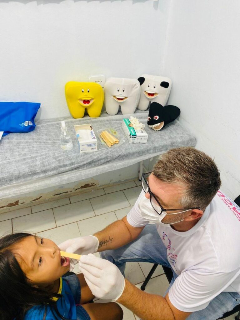 Tacuru: Secretaria de Saúde promove levantamento de saúde bucal em estudantes da rede municipal