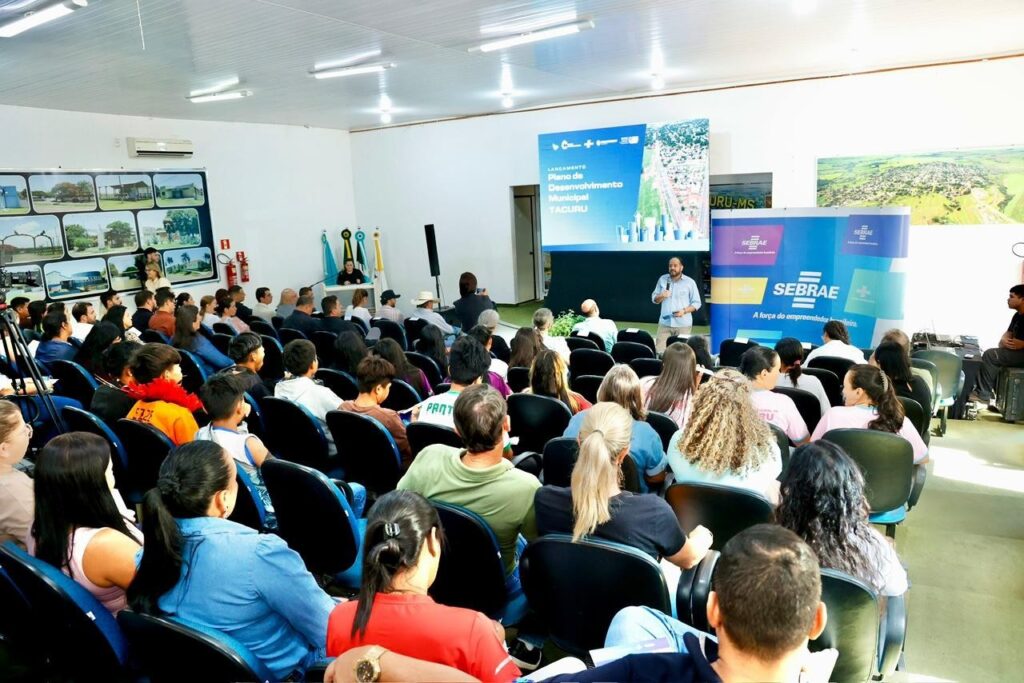Tacuru lança Plano de Desenvolvimento Municipal em parceria com Sebrae/MS e Governo do Estado
