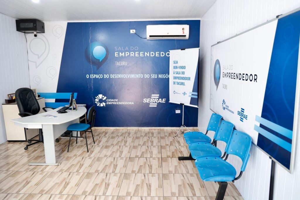 Tacuru dá um novo passo no apoio ao comércio local com a reinauguração da Sala do Empreendedor