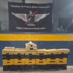 BPMRv apreende mais de 200 kg de drogas após acompanhamento tático na MS-289, em Amambai BPMRv apreende mais de 200 kg de drogas após acompanhamento tático na MS-289, em Amambai
