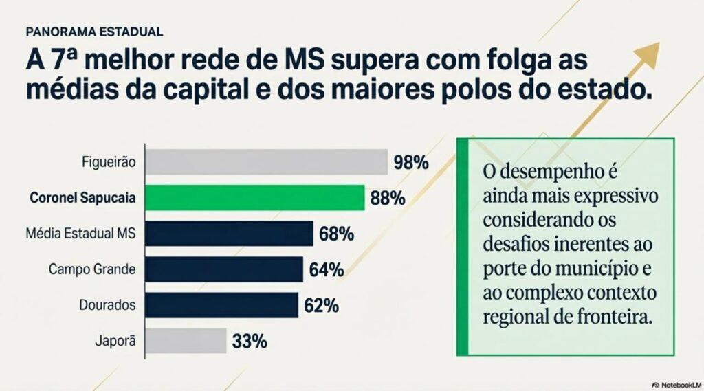 Coronel Sapucaia alcança 7º lugar no Estado e supera meta de alfabetização com cinco anos de antecedência