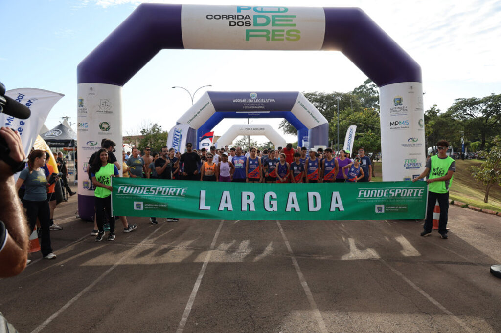 Treinão em Ponta Porã reforça saúde e integração na preparação para a Corrida dos Poderes  