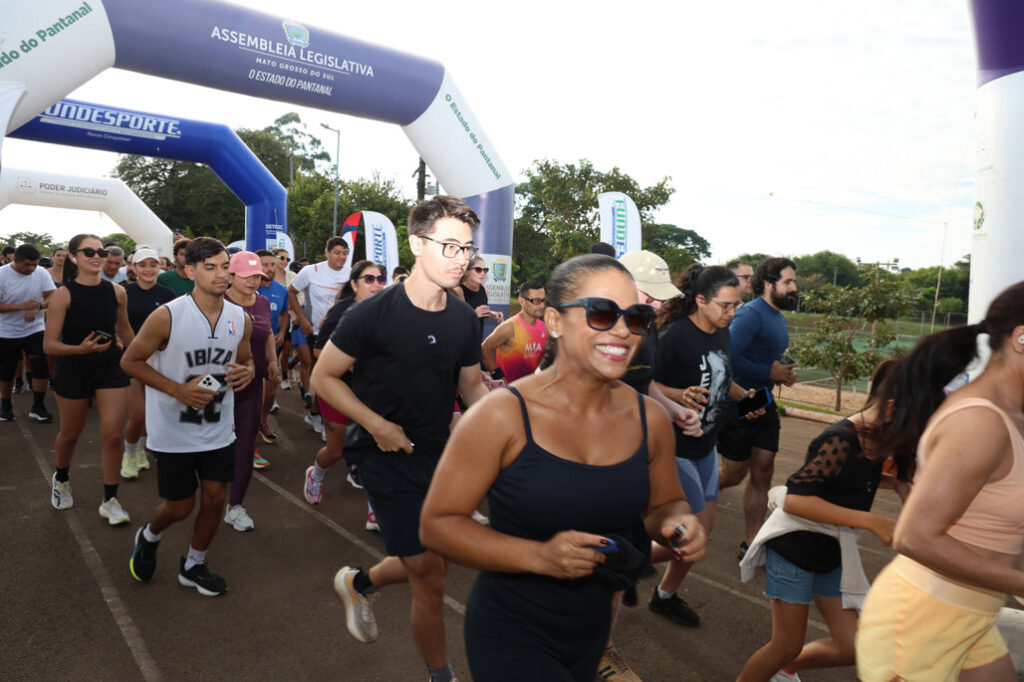 Treinão em Ponta Porã reforça saúde e integração na preparação para a Corrida dos Poderes  