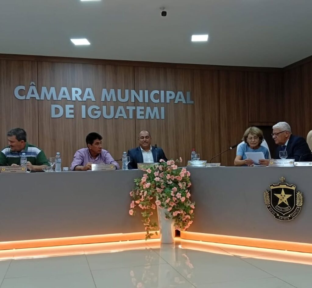 Câmara de Iguatemi aprova programa de regularização de débitos e apresenta novas indicações