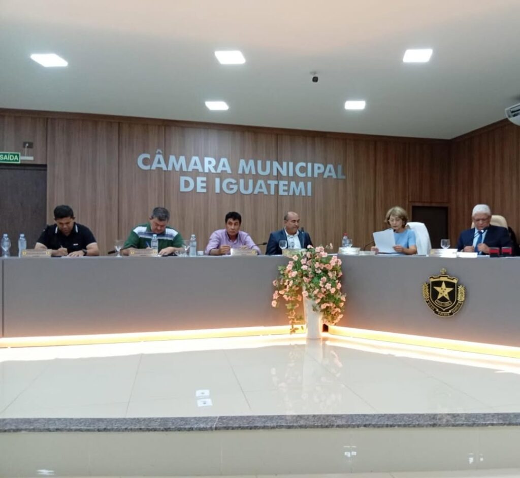 Câmara de Iguatemi aprova programa de regularização de débitos e apresenta novas indicações