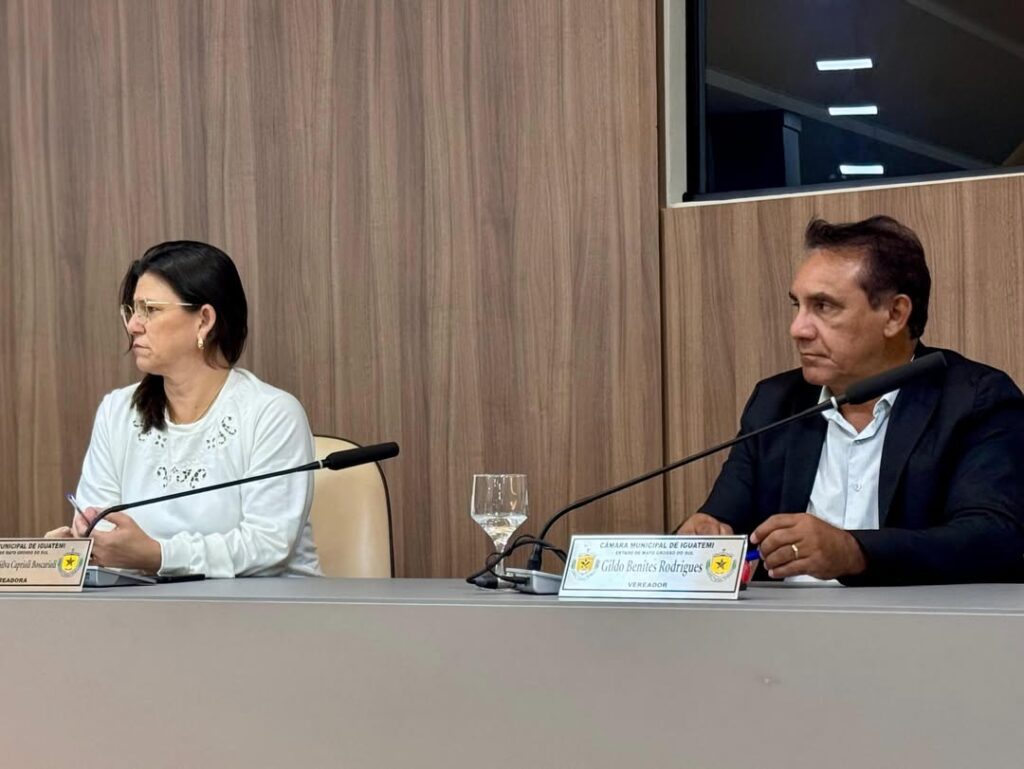 Câmara de Iguatemi aprova matérias voltadas a espaços públicos, esporte, educação e segurança