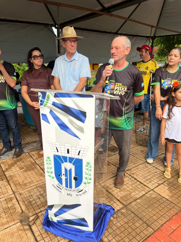 23ª Feira do Peixe Vivo é aberta em Amambai e segue com programação gastronômica, cultural e esportiva