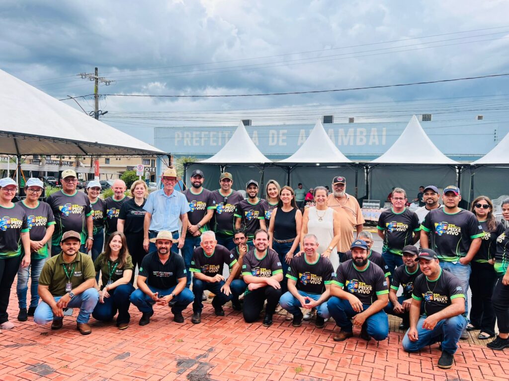 23ª Feira do Peixe Vivo é aberta em Amambai e segue com programação gastronômica, cultural e esportiva