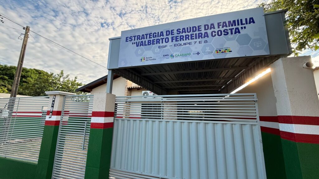 Caarapó inaugura UBS com investimento próprio e homenageia ex-secretário de Saúde Caarapó inaugura UBS com investimento próprio e homenageia ex-secretário de Saúde