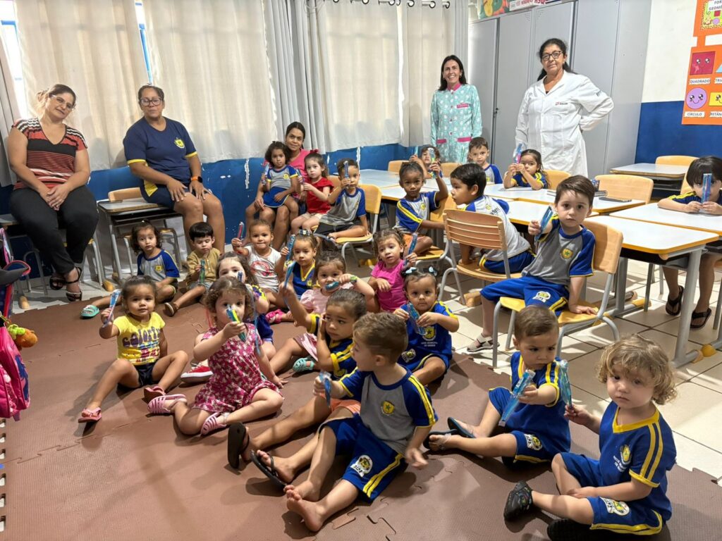 Saúde e Educação unem forças em projeto de saúde bucal nas creches de Iguatemi Saúde e Educação unem forças em projeto de saúde bucal nas creches de Iguatemi