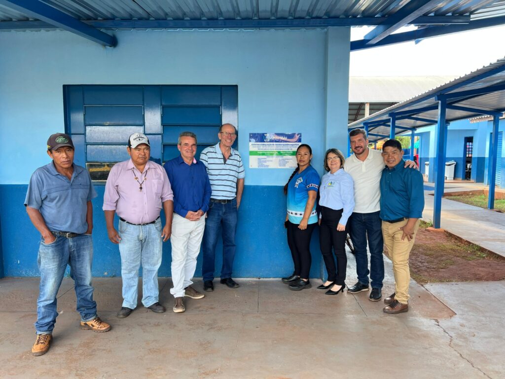Prefeitura de Amambai realiza duas inaugurações de reformas em escolas indígenas nesta quinta-feira (9)