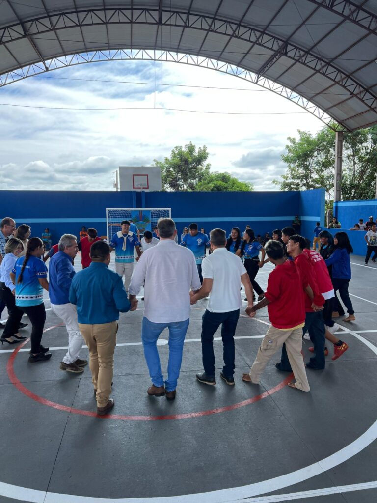 Prefeitura de Amambai realiza duas inaugurações de reformas em escolas indígenas nesta quinta-feira (9)