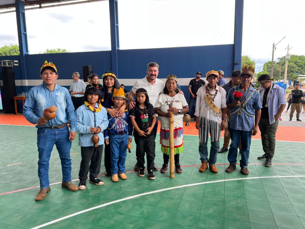 Prefeitura de Amambai realiza duas inaugurações de reformas em escolas indígenas nesta quinta-feira (9)