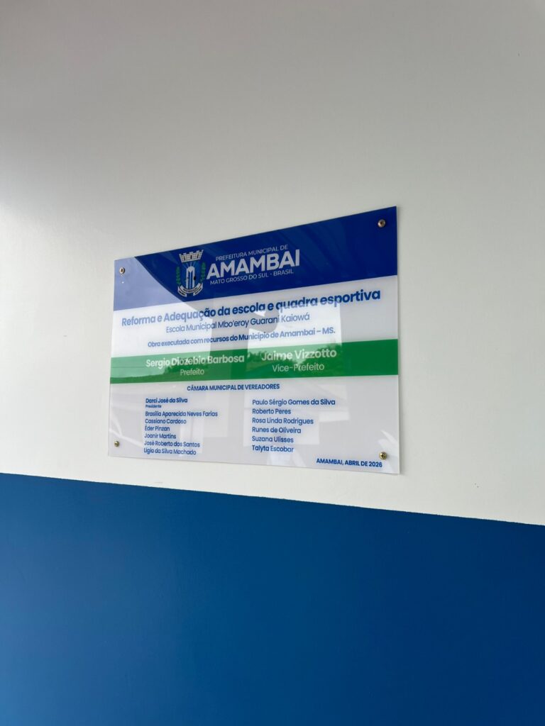 Prefeitura de Amambai realiza duas inaugurações de reformas em escolas indígenas nesta quinta-feira (9)