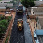 Prefeitura de Tacuru divulga avanço em obra de pavimentação na Rua do Calçadão