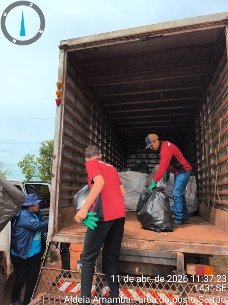 Ação conjunta mobiliza comunidade indígena no combate à dengue em Amambai