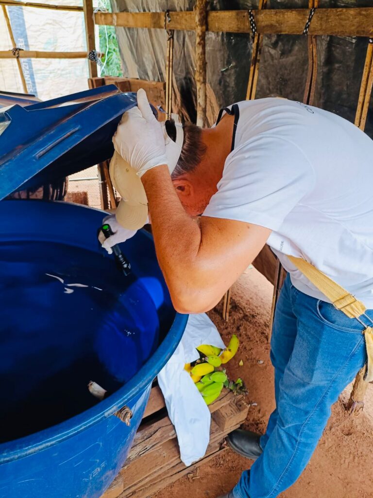 Ação conjunta mobiliza comunidade indígena no combate à dengue em Amambai