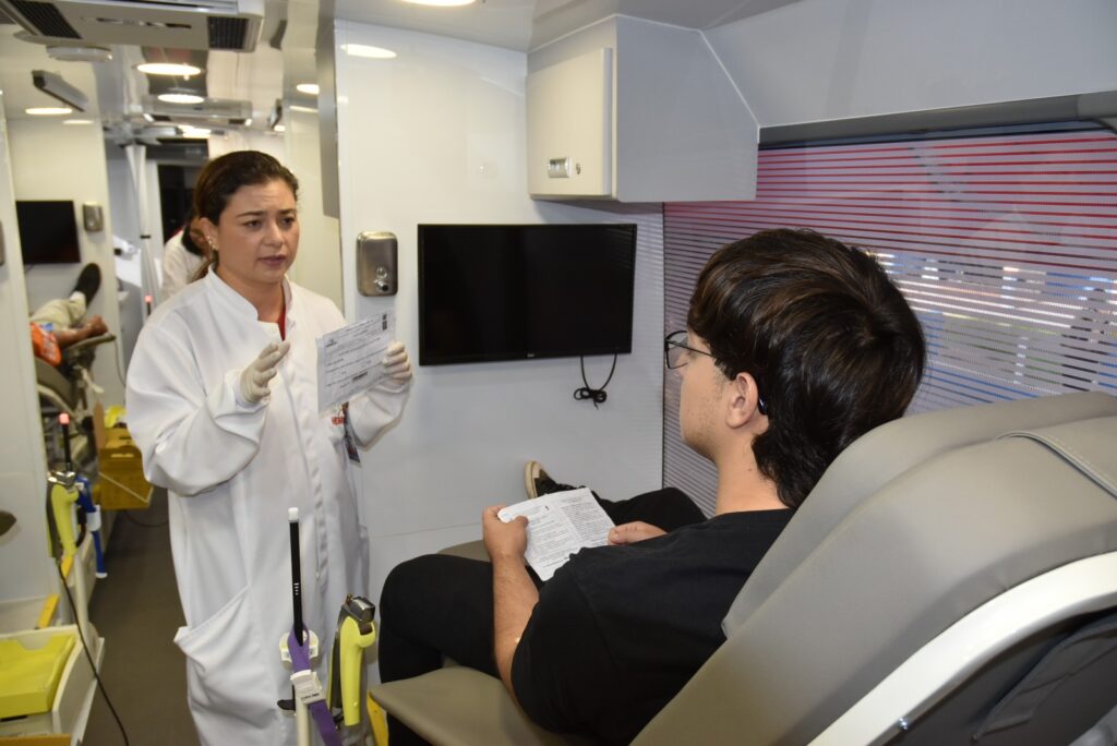 Iguatemi: Unidade itinerante da Rede Hemosul em parceria com a Secretaria Municipal de Saúde realiza coleta de sangue