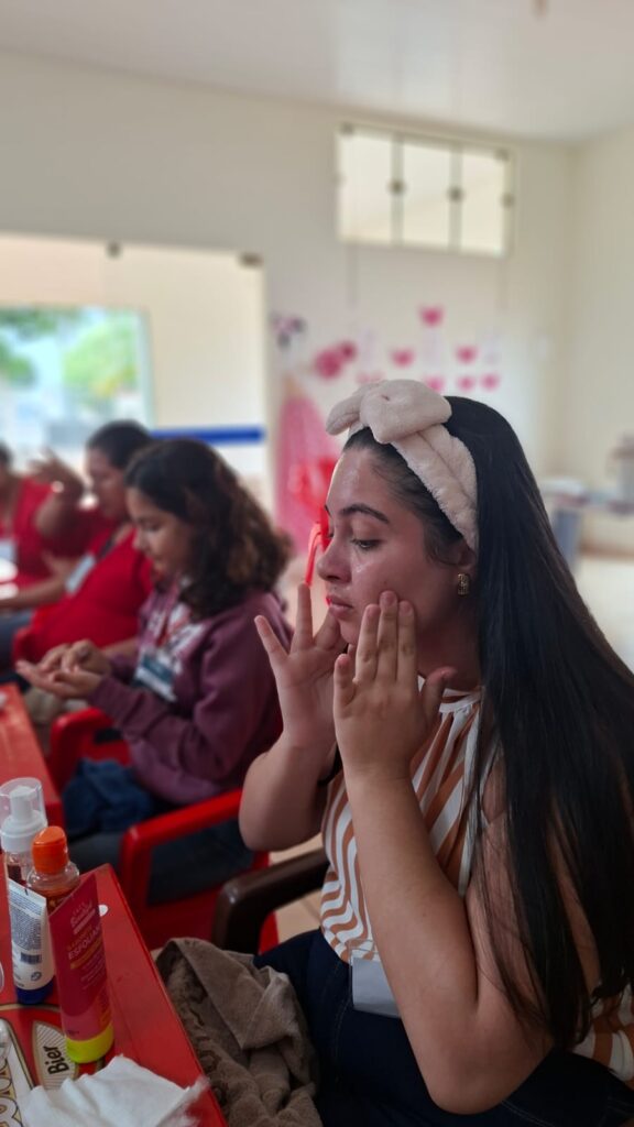 João Paulo do Dinho, viabiliza curso “Beleza Total” em Cristalina em Caarapó