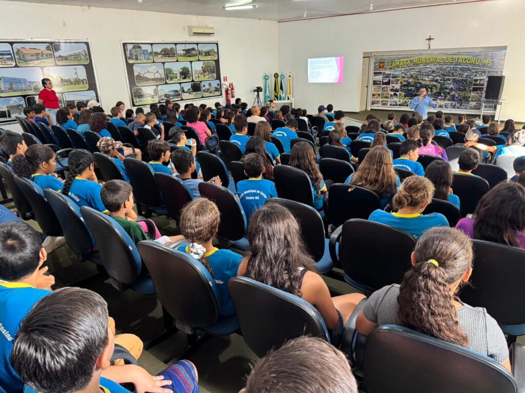 Tacuru promove palestra sobre cultura de paz e direitos humanos em escola municipal Tacuru promove palestra sobre cultura de paz e direitos humanos em escola municipal