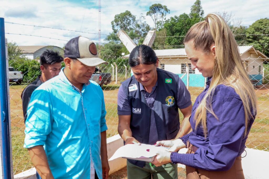 Paranhos: Inauguração da ampliação e melhoria do sistema de abastecimento de água da Aldeia Paraguassu