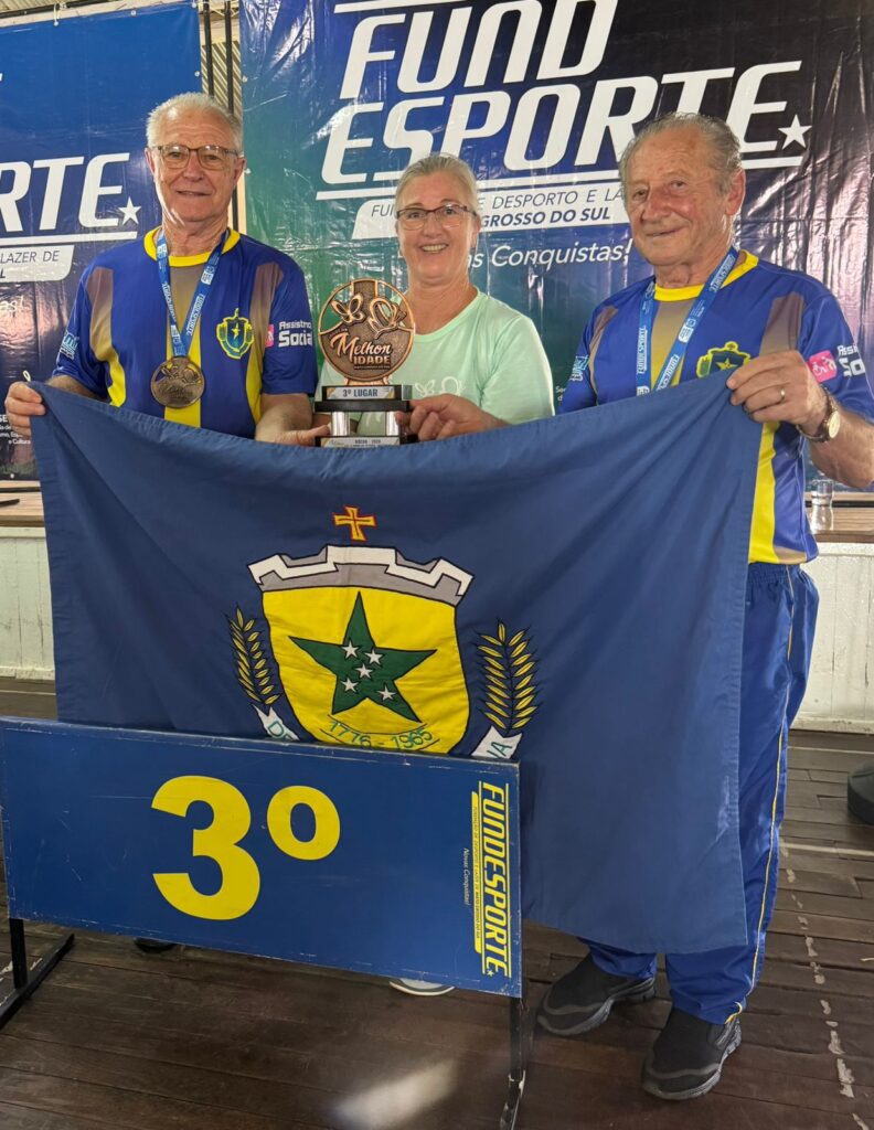 Terceira Idade de Iguatemi se destaca nos Jogos Estaduais na modalidade da bocha, em Ponta Porã