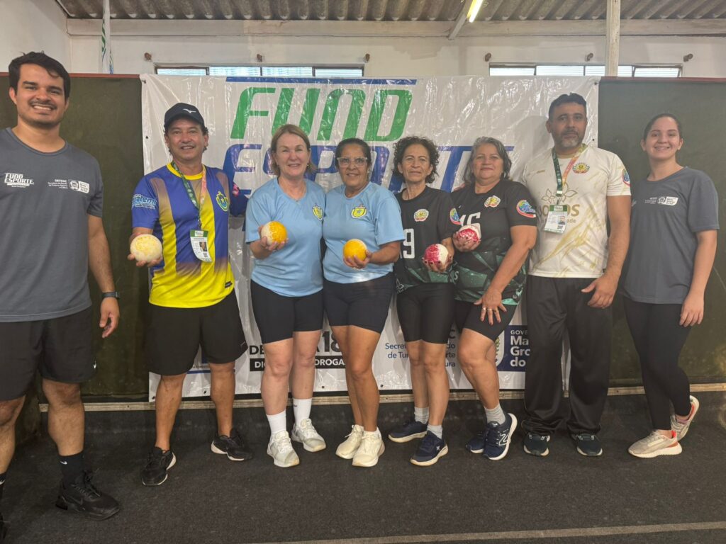 Terceira Idade de Iguatemi se destaca nos Jogos Estaduais na modalidade da bocha, em Ponta Porã