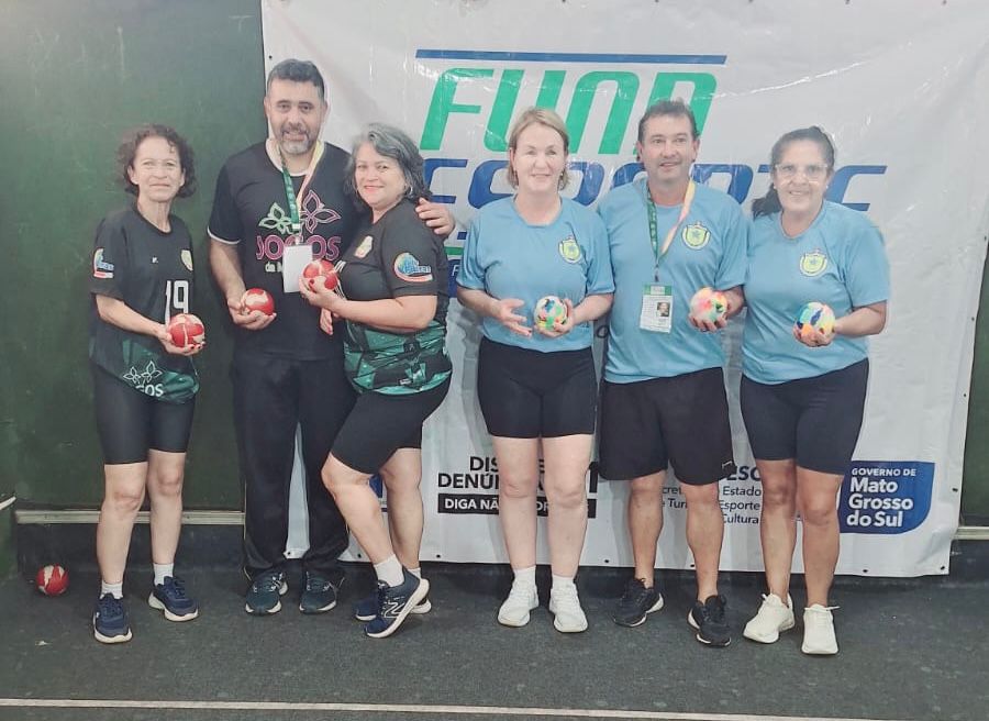 Terceira Idade de Iguatemi se destaca nos Jogos Estaduais na modalidade da bocha, em Ponta Porã