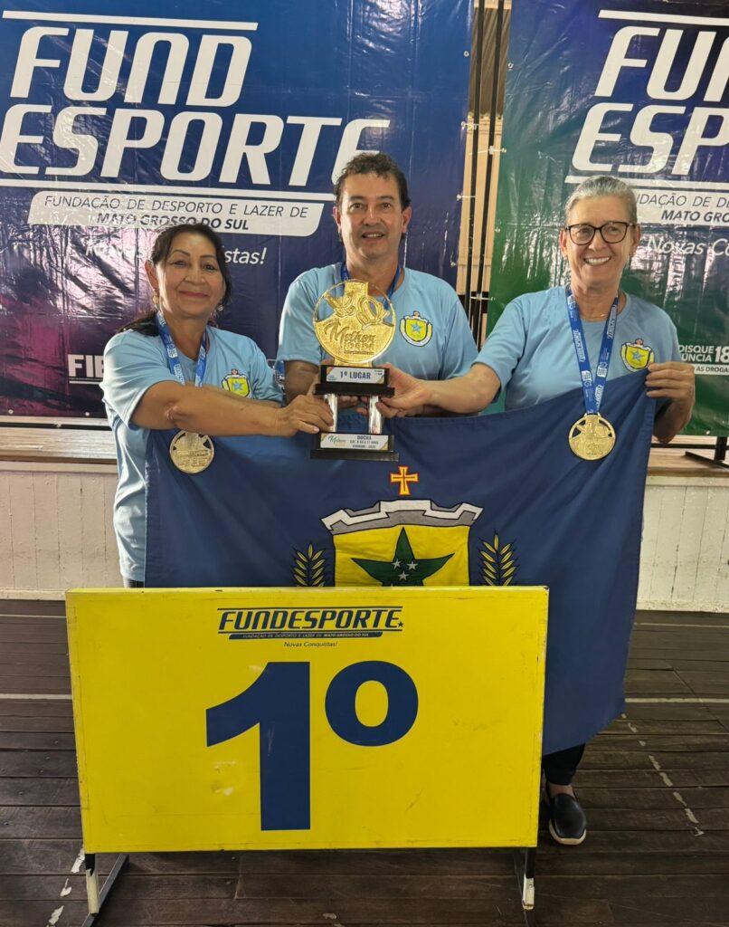 Terceira Idade de Iguatemi se destaca nos Jogos Estaduais na modalidade da bocha, em Ponta Porã