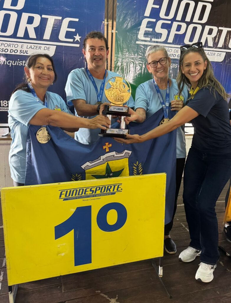 Terceira Idade de Iguatemi se destaca nos Jogos Estaduais na modalidade da bocha, em Ponta Porã