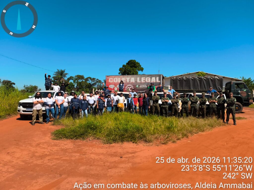 Aldeia Amambai recebe Dia D de combate às arboviroses com ação integrada