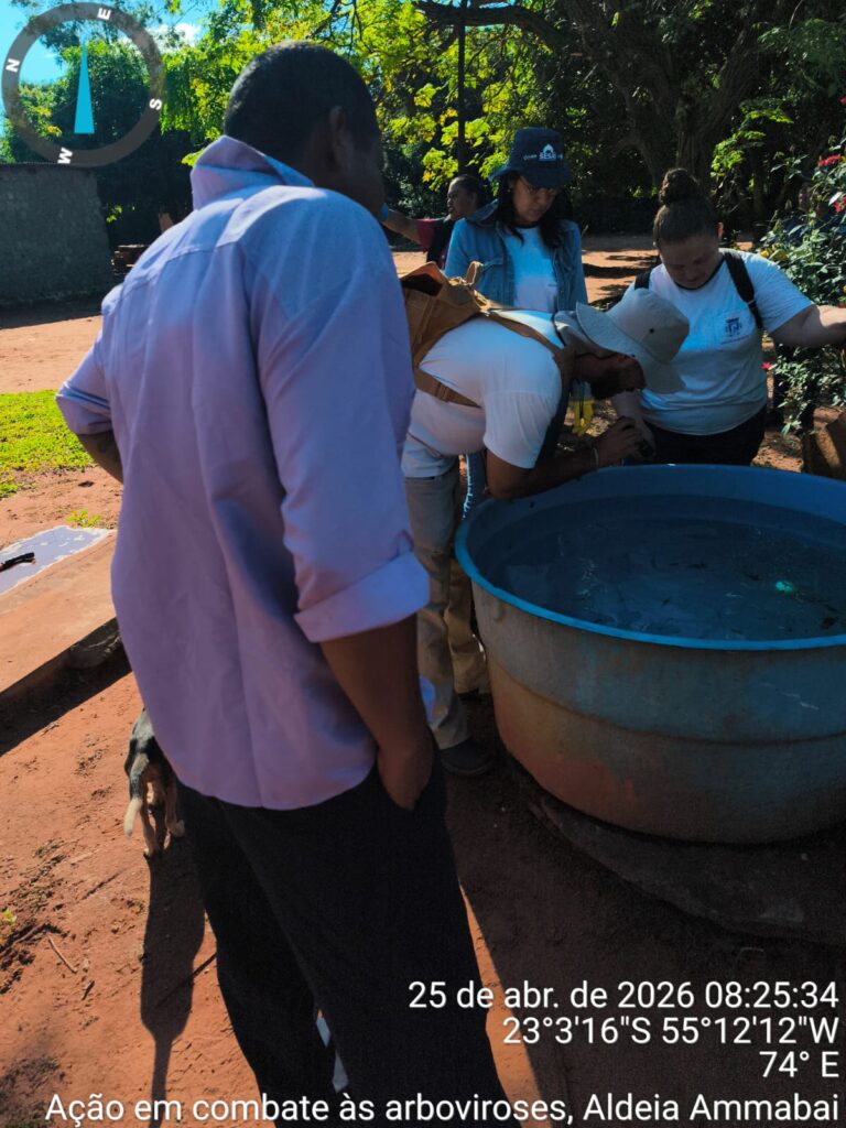 Aldeia Amambai recebe Dia D de combate às arboviroses com ação integrada