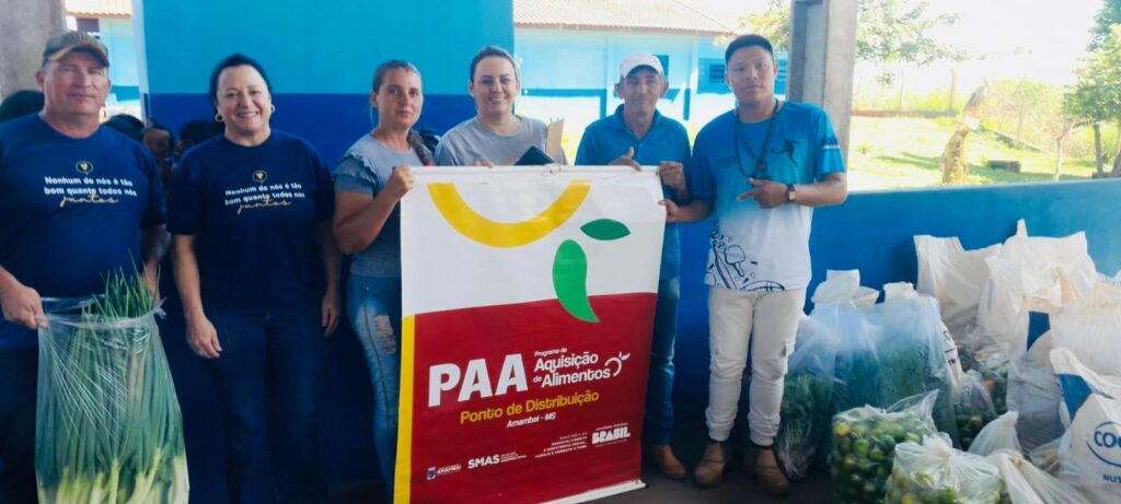 Programa de Aquisição de Alimentos beneficia famílias indígenas em Amambai